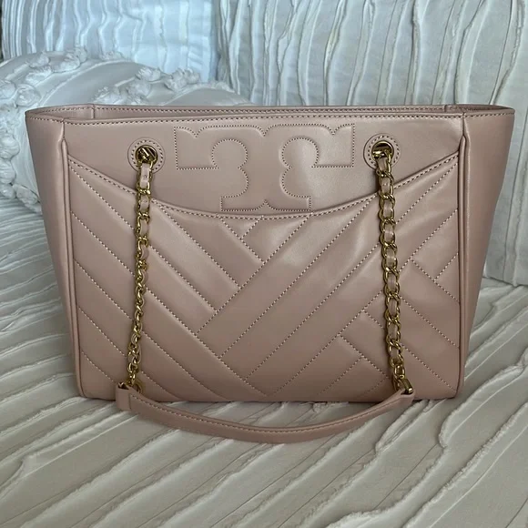 Tory Burch Alexa small flat tote